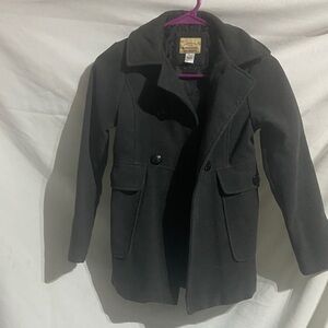 Classic Black Kids Coat